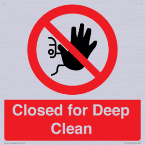 Closed for Deep Clean